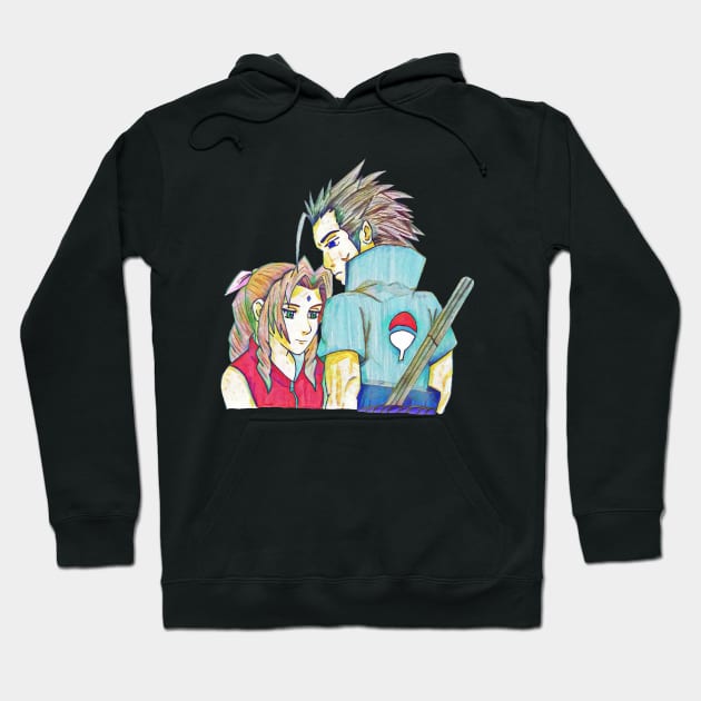 Zerith SasuSaku Crossover Hoodie by charlenegb